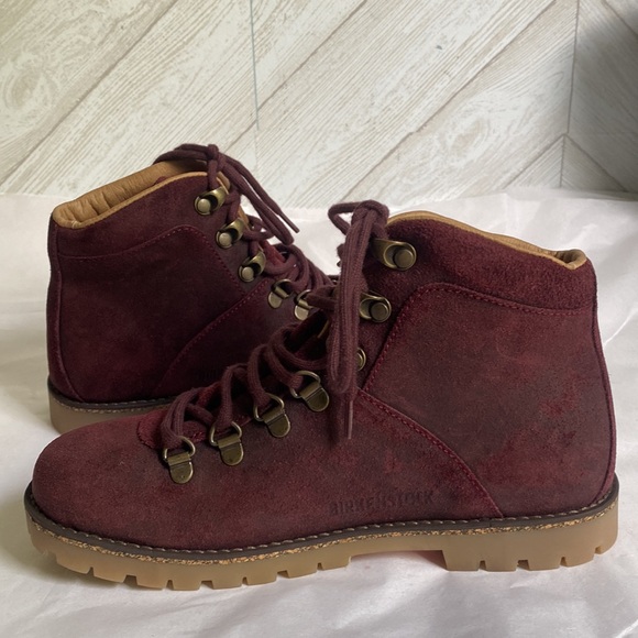 NEW Birkenstock Jackson suede hiking boots ankle short lace up 36 narrow - Picture 6 of 10